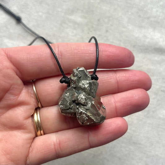Pyrite Pendant - ONE OF A KIND