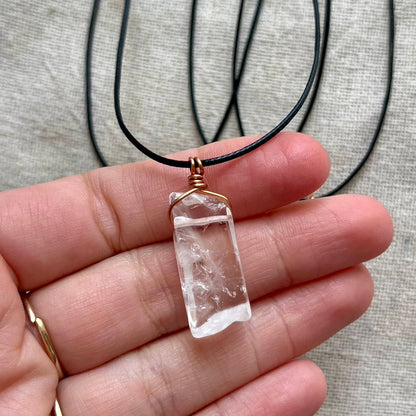 Spirit Pendant - Clear Quartz