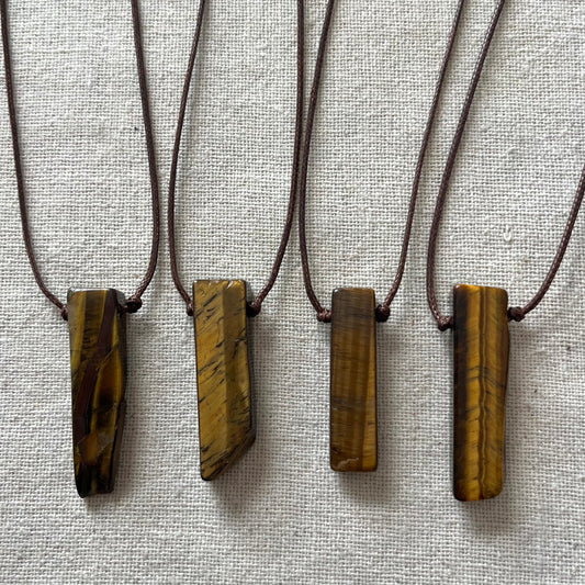 Rock Pendant - Tiger Eye