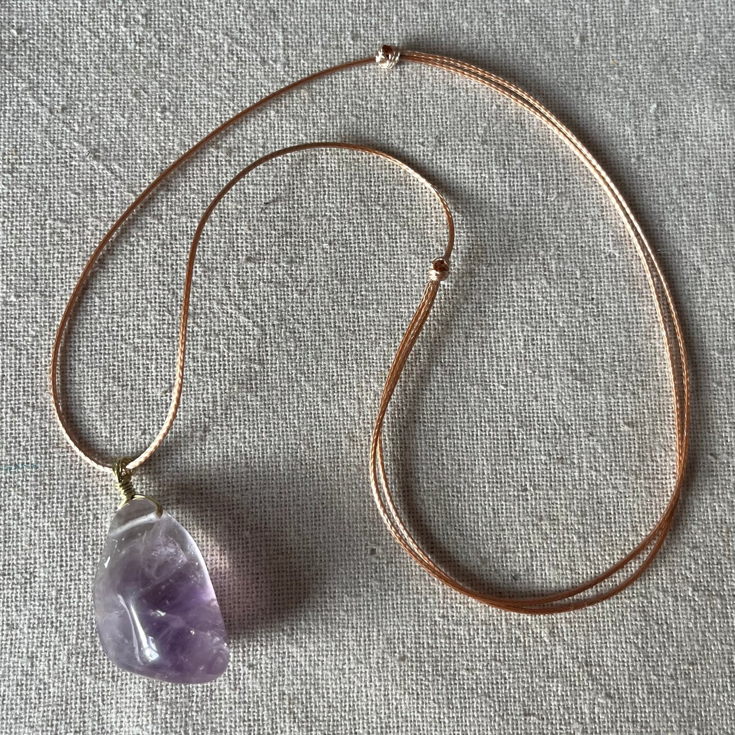 Spiritual Protection Pendant - Amethyst