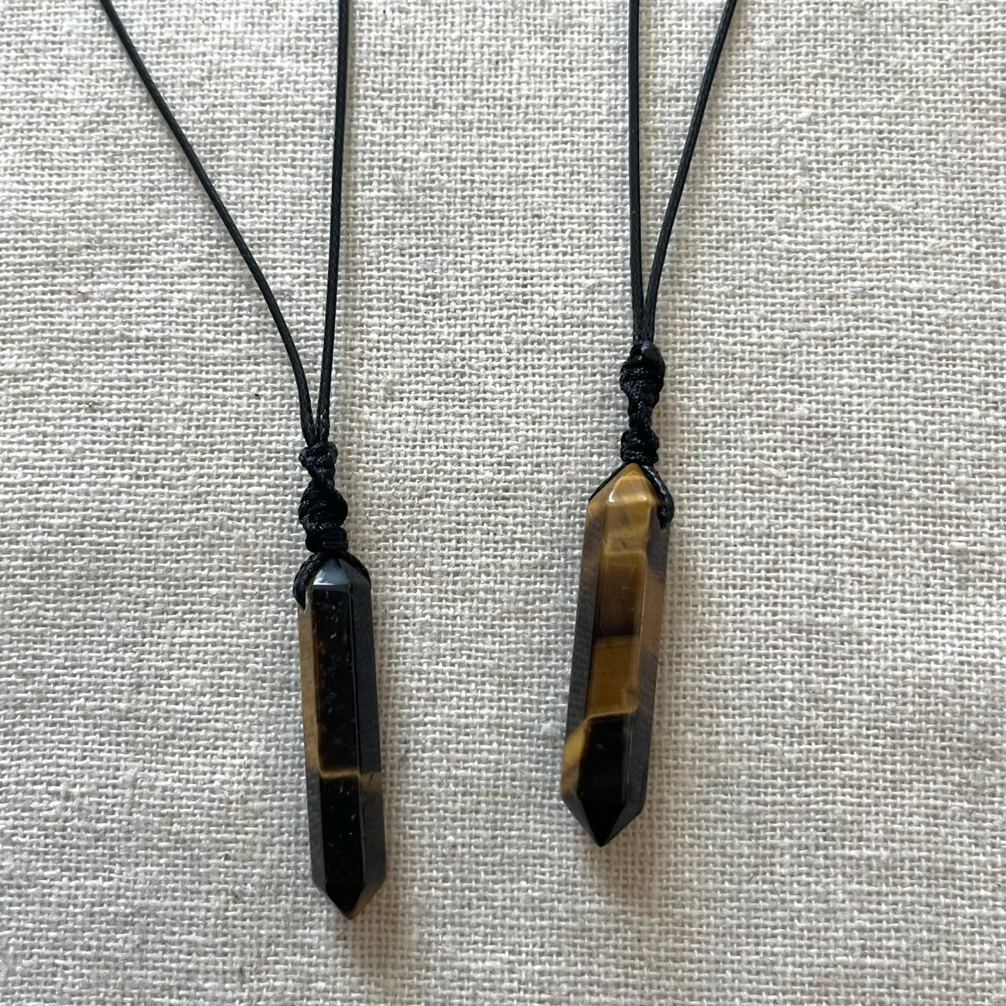 Love & Power Pendant - Tiger Eye