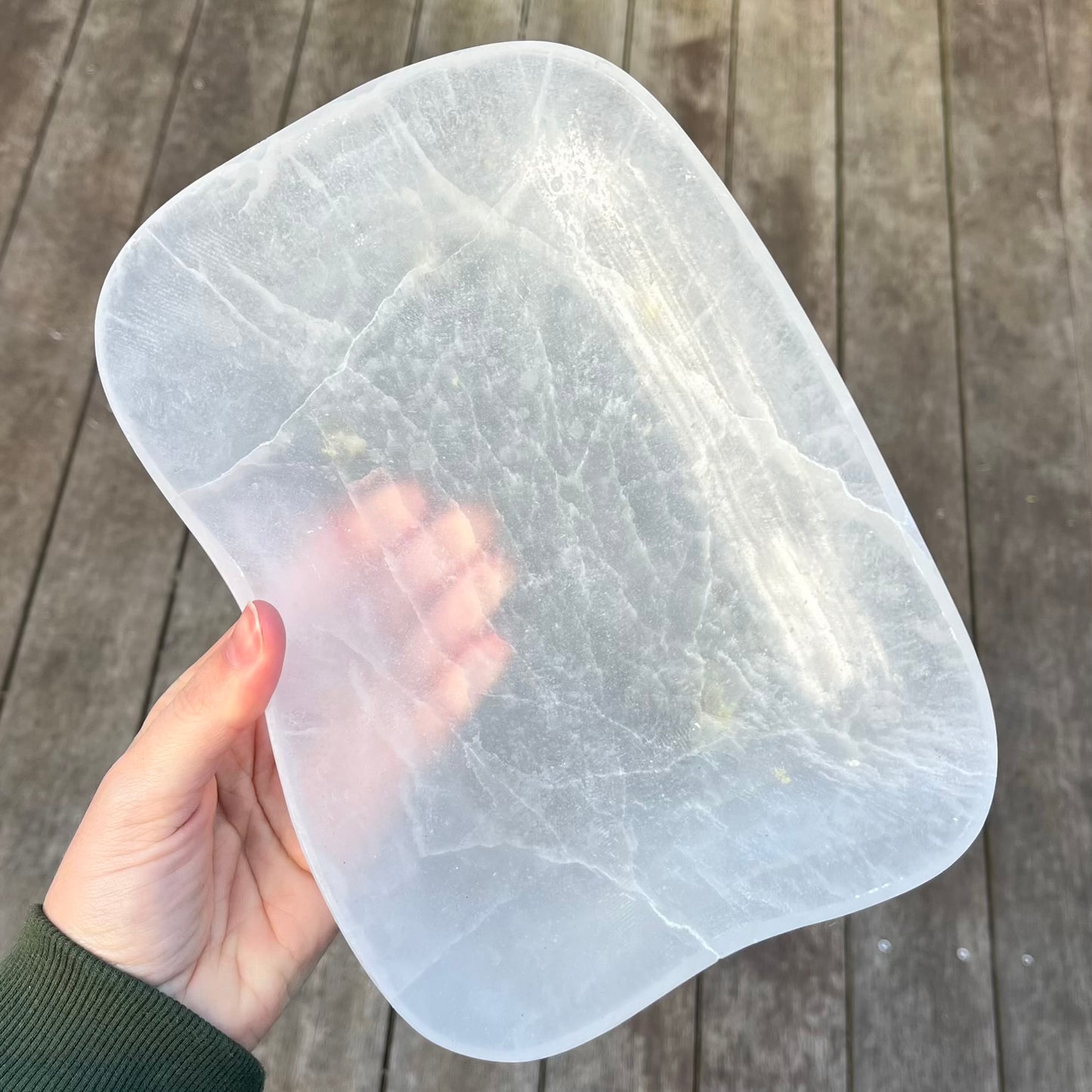 Selenite XL Cleansing Bowl - High Vibe, Protection, Spiritual Connection