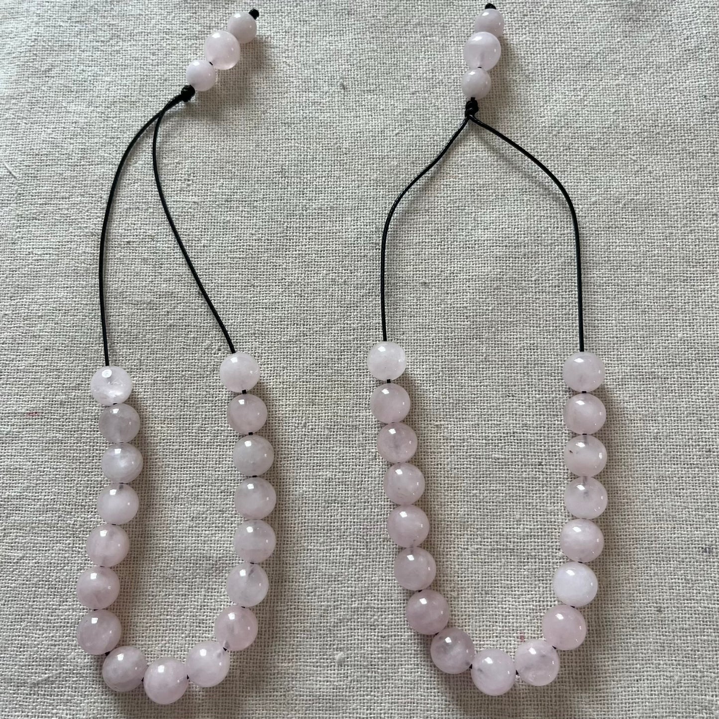 Komboloi Worry Beads - Rose Quartz