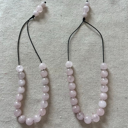 Komboloi Worry Beads - Rose Quartz