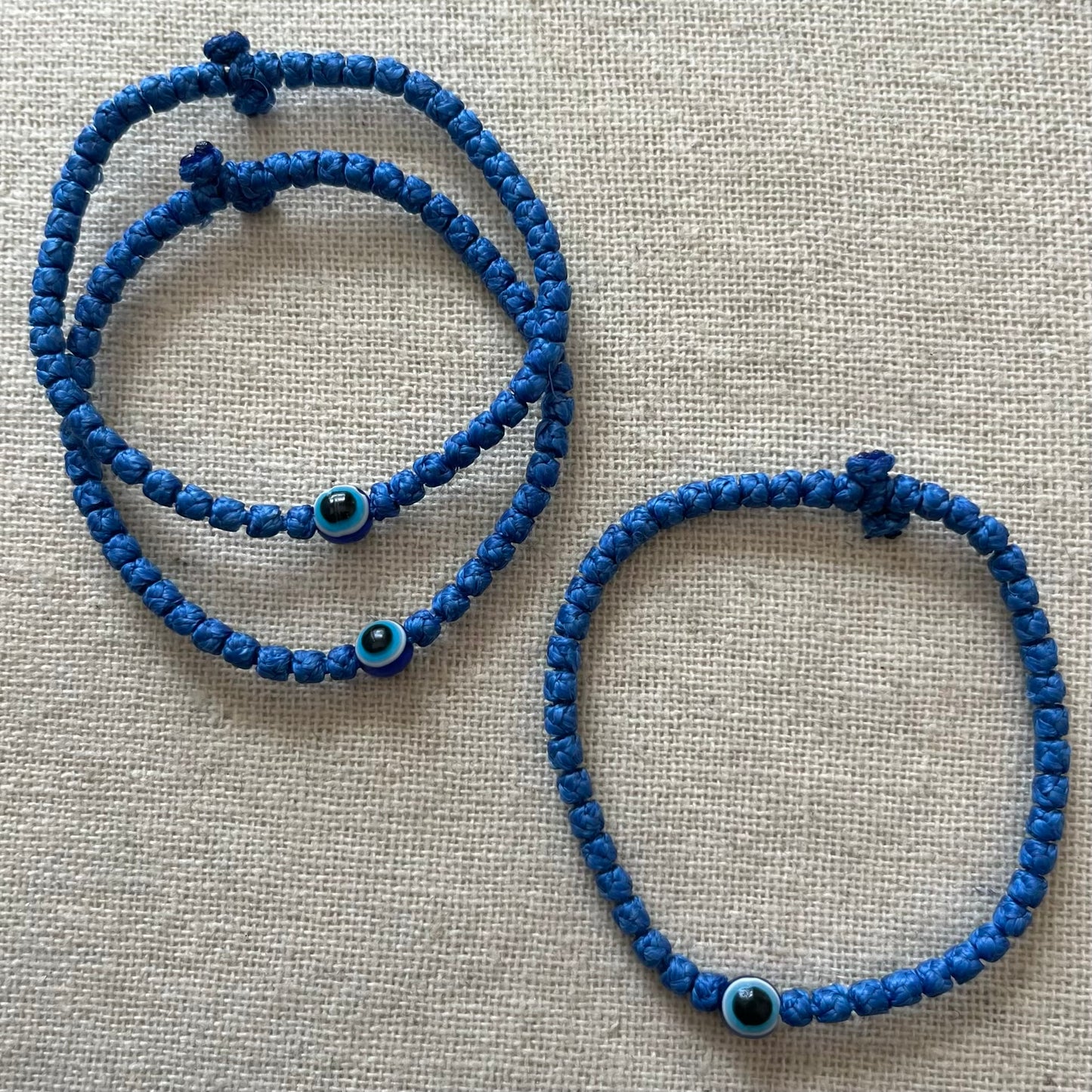 Komboskini Evil Eye Bracelet - Blue