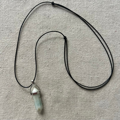 Energy Point Pendant - Amazonite