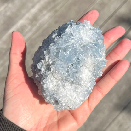 Celestite Medium Raw Crystal - Peaceful, Uplifting, Spiritual
