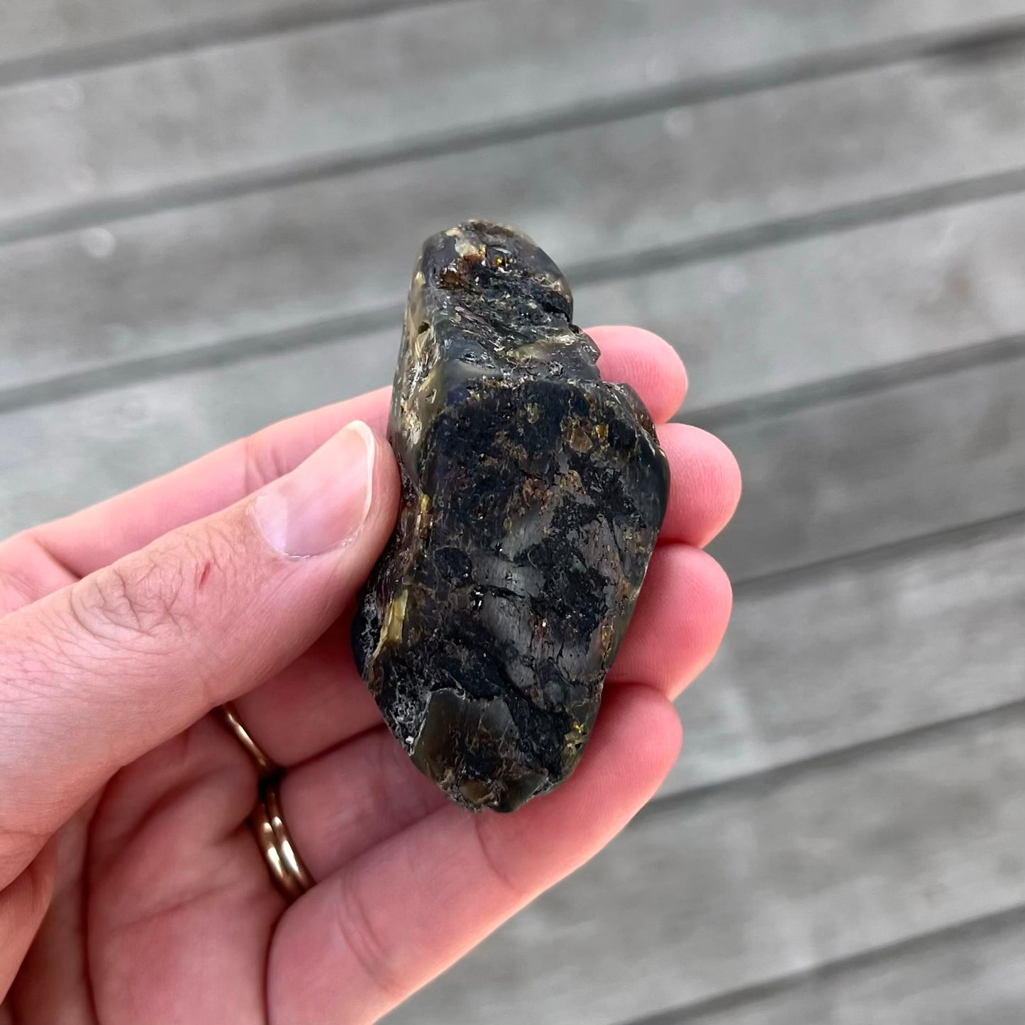 Amber Large Crystal - Cleansing, Protection, Vitality