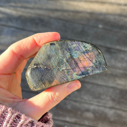 Labradorite Small Freeform Crystal - Intuition, Transformation
