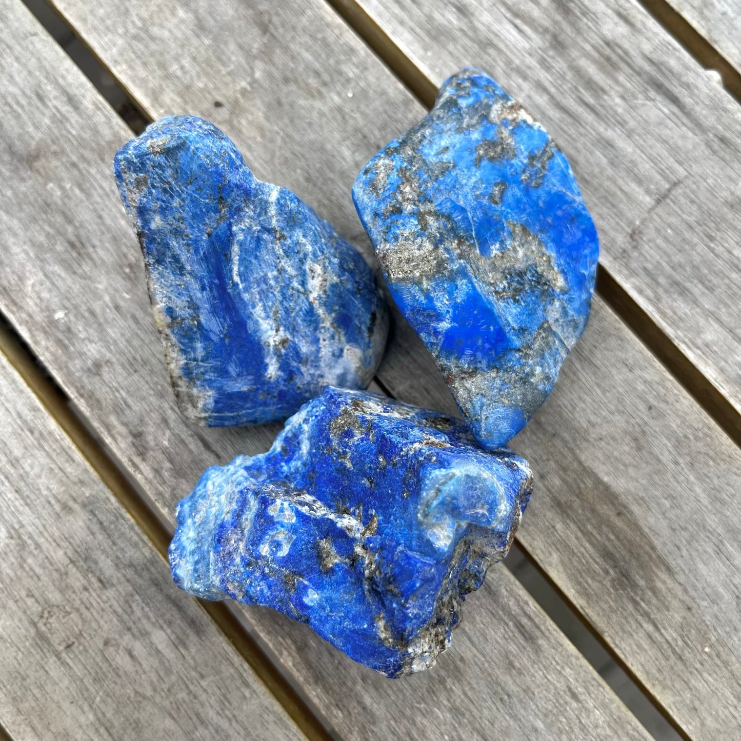 Lapis Lazuli Medium Raw Crystal - Abundant, Energizing, Joyful