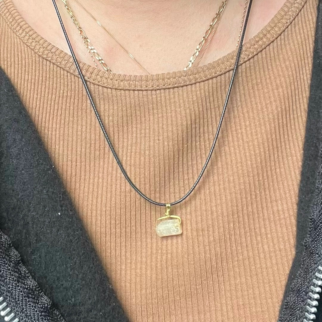 Abundance Pendant - Citrine