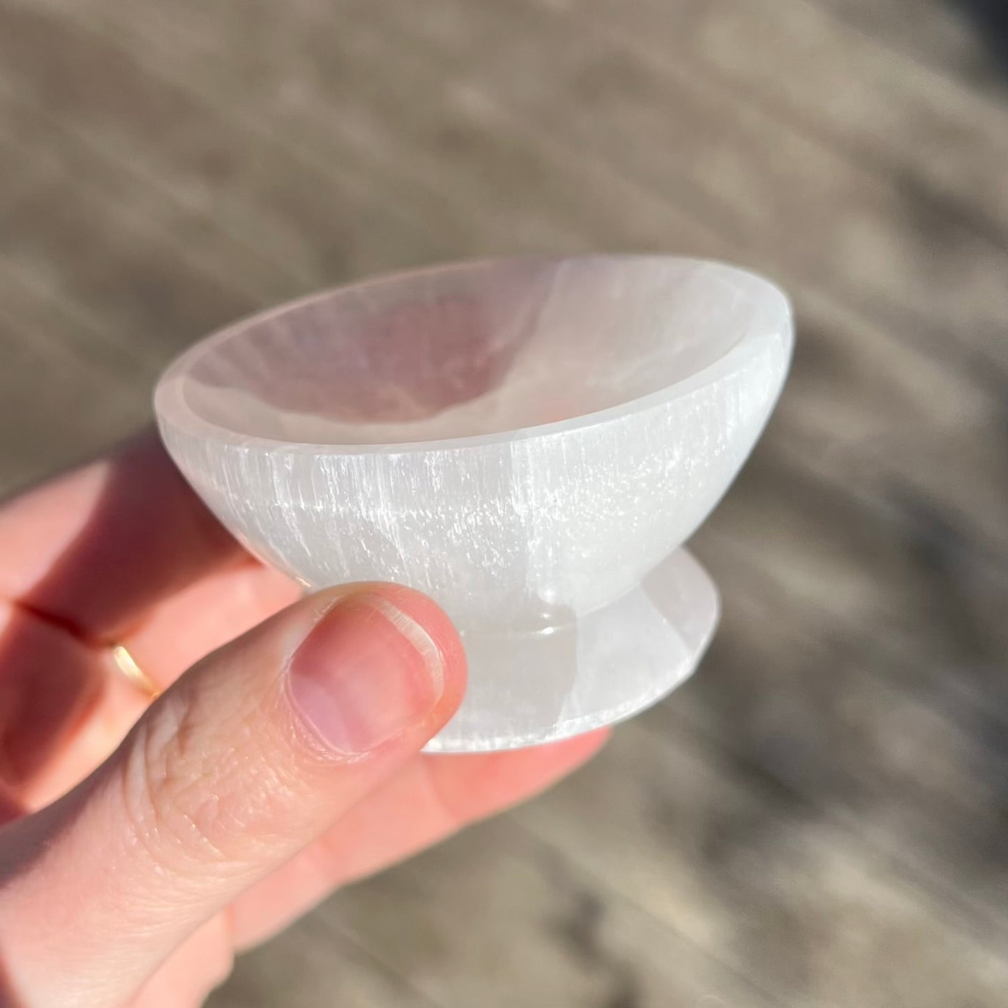 Selenite Mini Bowl - High Vibe, Spiritual Connection