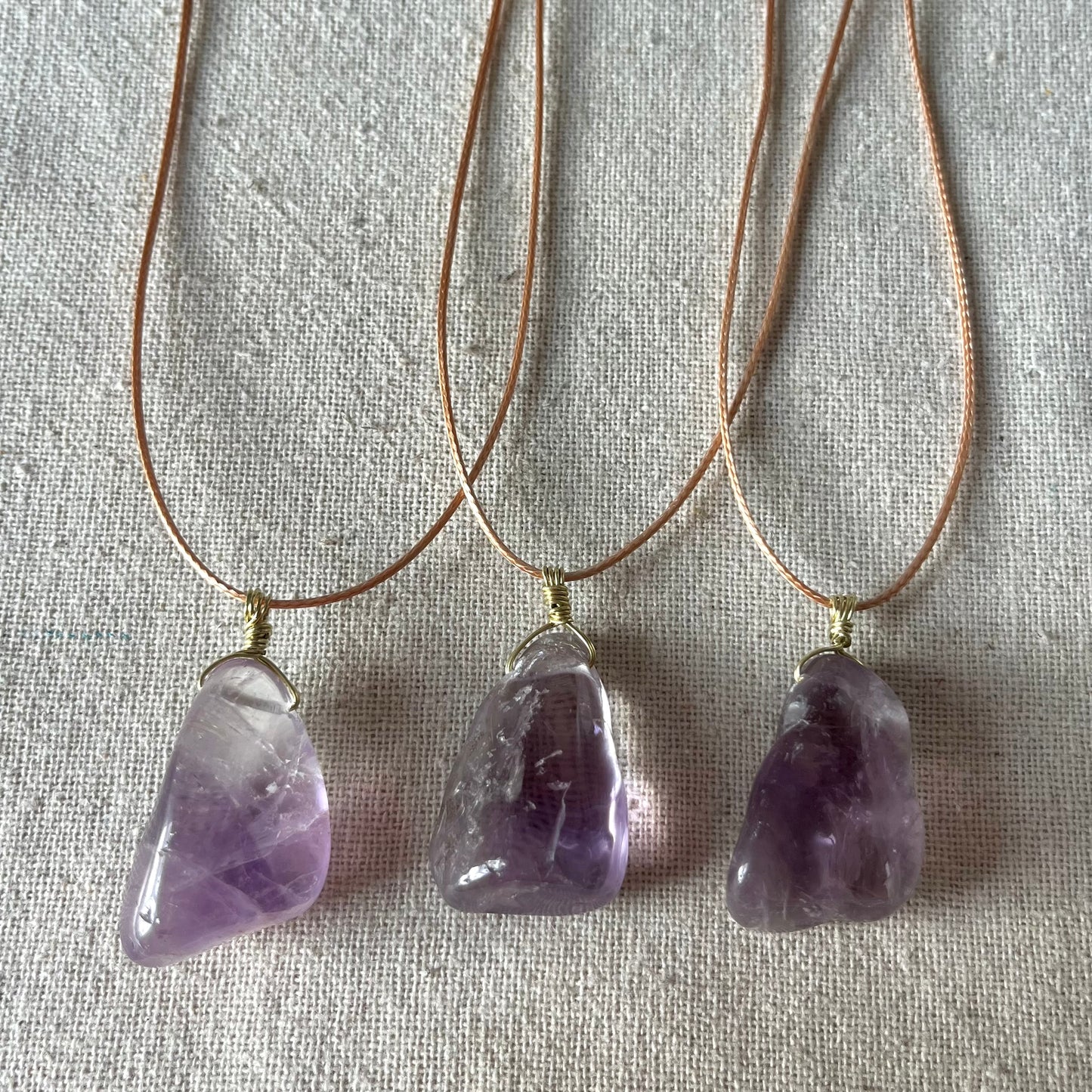 Spiritual Protection Pendant - Amethyst