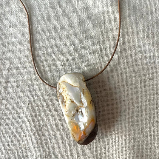 Boulder Opal Pendant - ONE OF A KIND