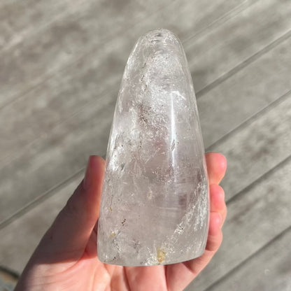 Clear Quartz Medium Freeform Crystal - Clarity, Amplification, Healing