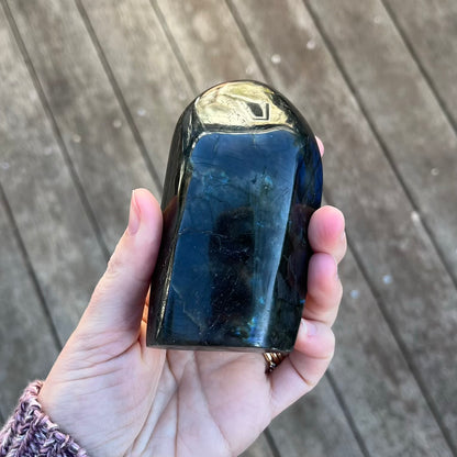 Labradorite Large Freeform Crystal - Intuition, Transformation