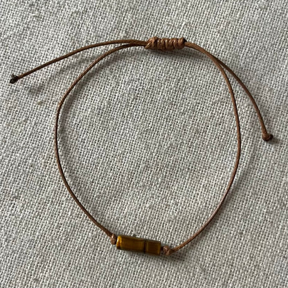 Sacred Cord Bracelet - Tiger Eye