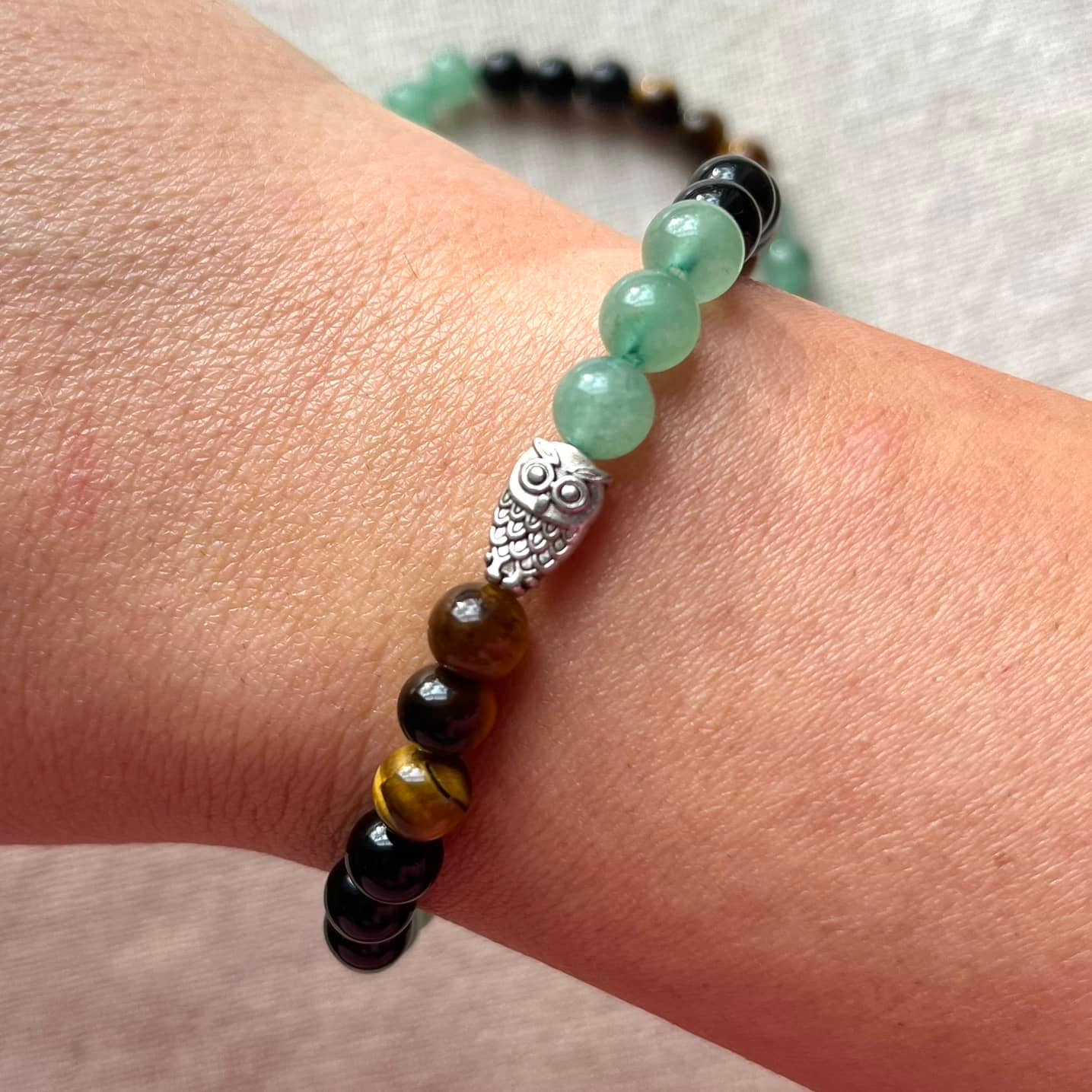 Ancient Wisdom Owl Bracelet