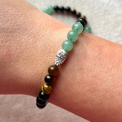 Ancient Wisdom Owl Bracelet