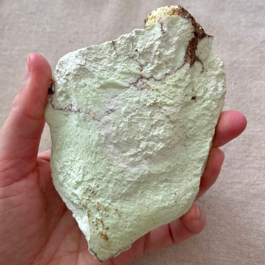 Lemon Chrysoprase Raw Crystal - Large