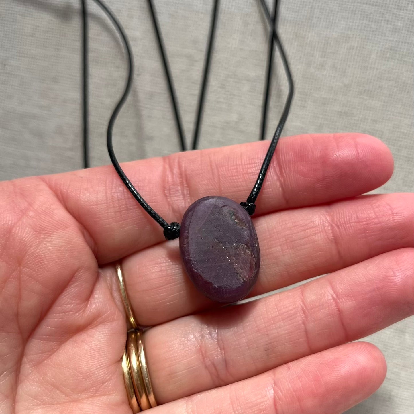 Passion Pendant - Ruby