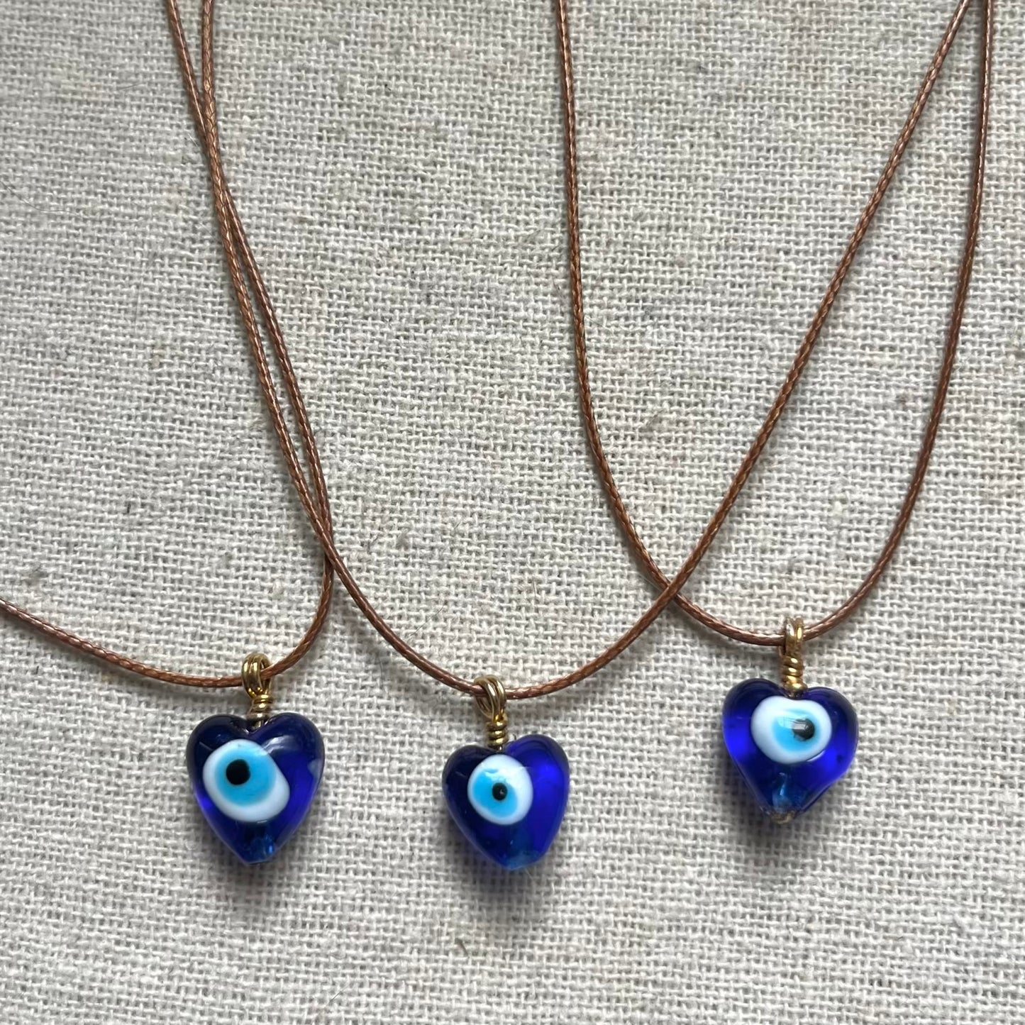 Evil Eye Heart Protection Pendant