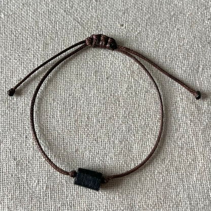 Sacred Cord Bracelet - Black Tourmaline