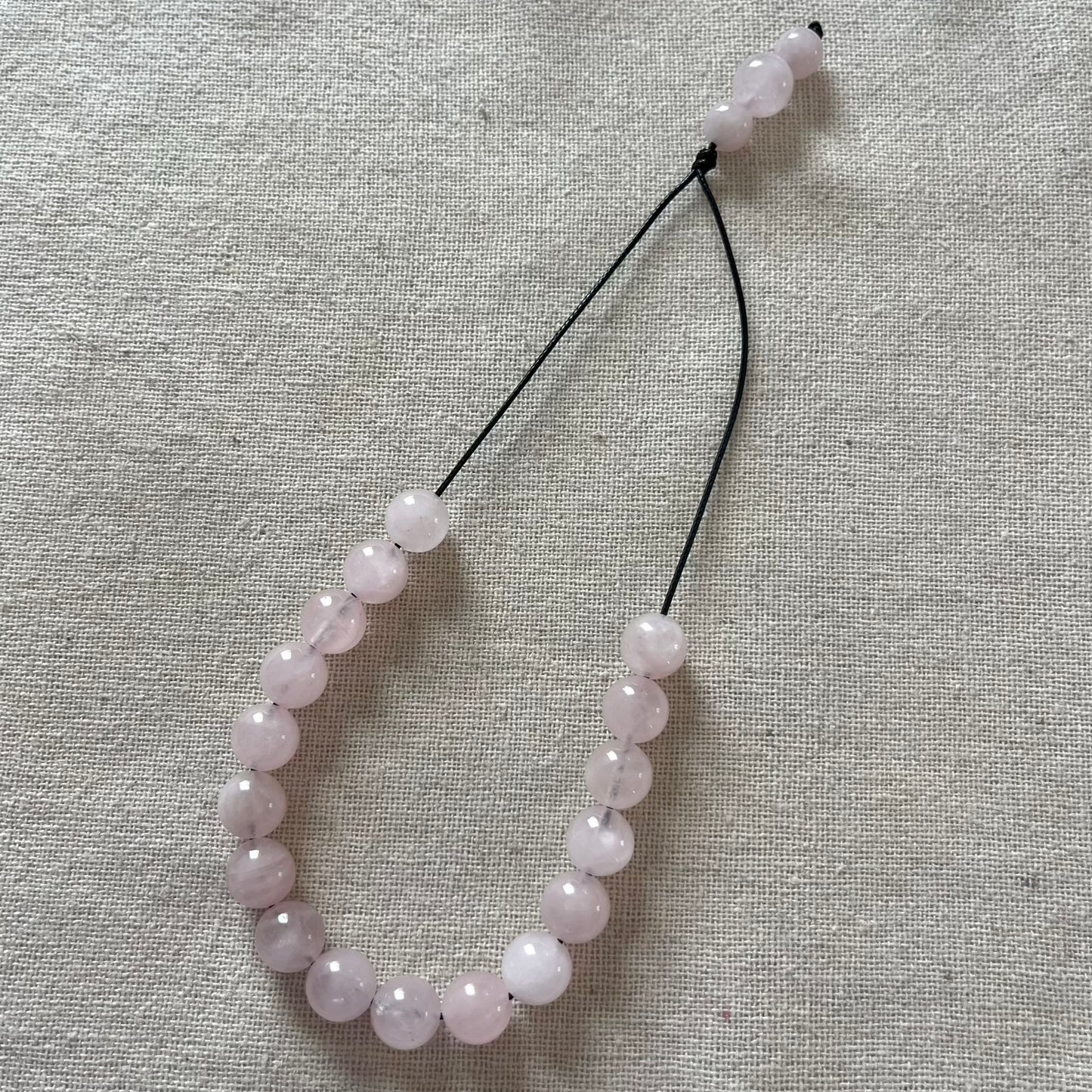 Komboloi Worry Beads - Rose Quartz