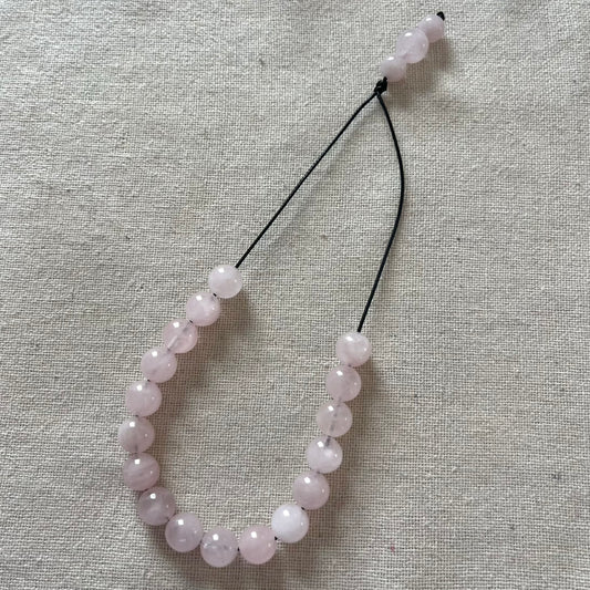 Komboloi Worry Beads - Rose Quartz