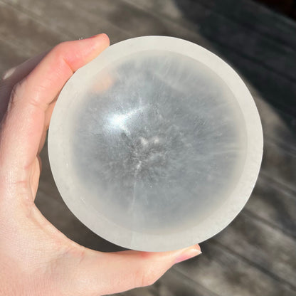 Selenite Large Bowl - High Vibe, Spiritual Connection