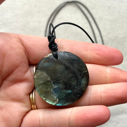 Labradorite Pendant - ONE OF A KIND
