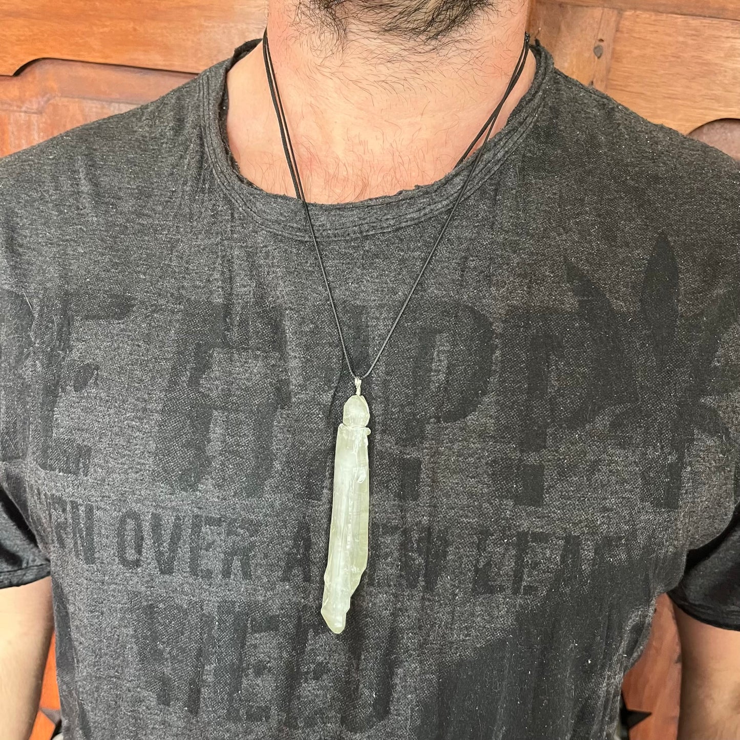 Faden Quartz Pendant XL - ONE OF A KIND