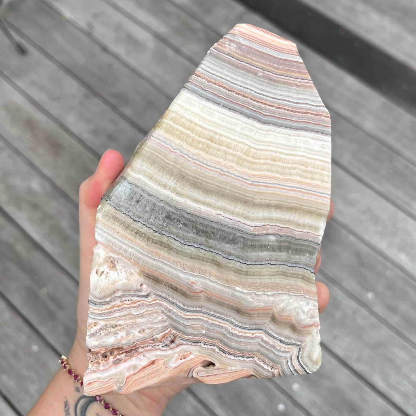 Aragonite XL Raw Freeform Crystal - Restorative, Harmonising