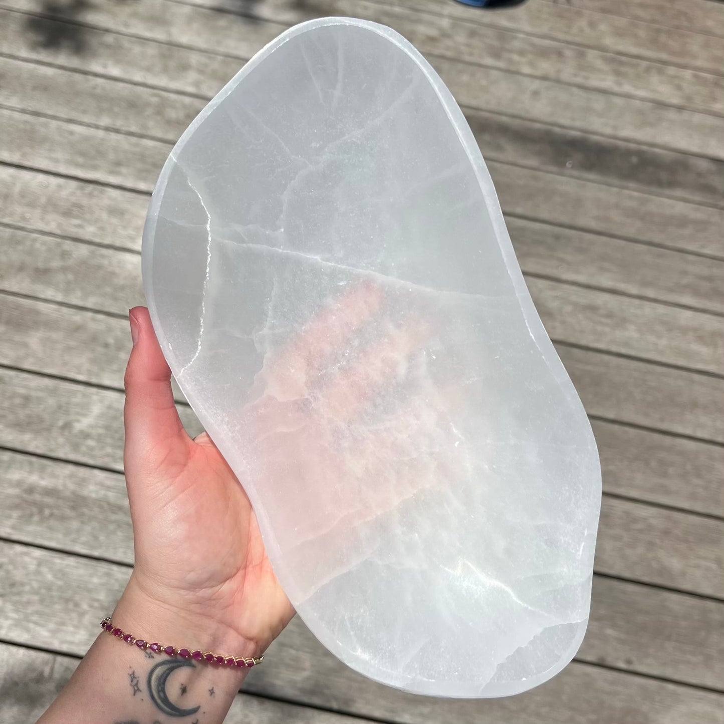 Selenite XL Cleansing Bowl - High Vibe, Protection, Spiritual Connection