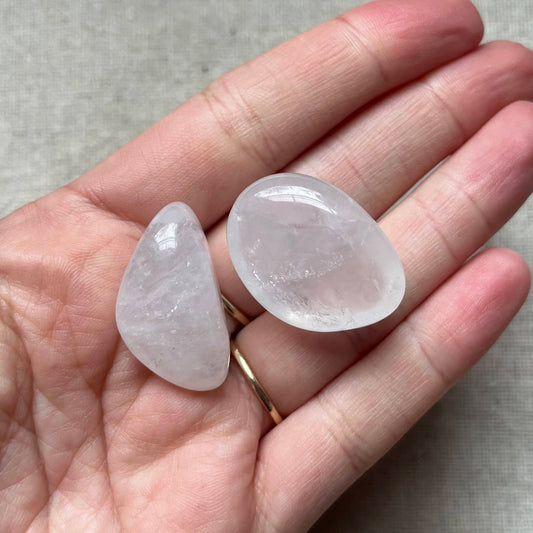 Clear Quartz Tumble Stone