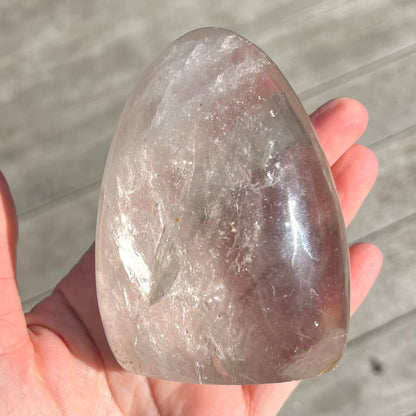 Clear Quartz Medium Freeform Crystal - Clarity, Amplification, Healing
