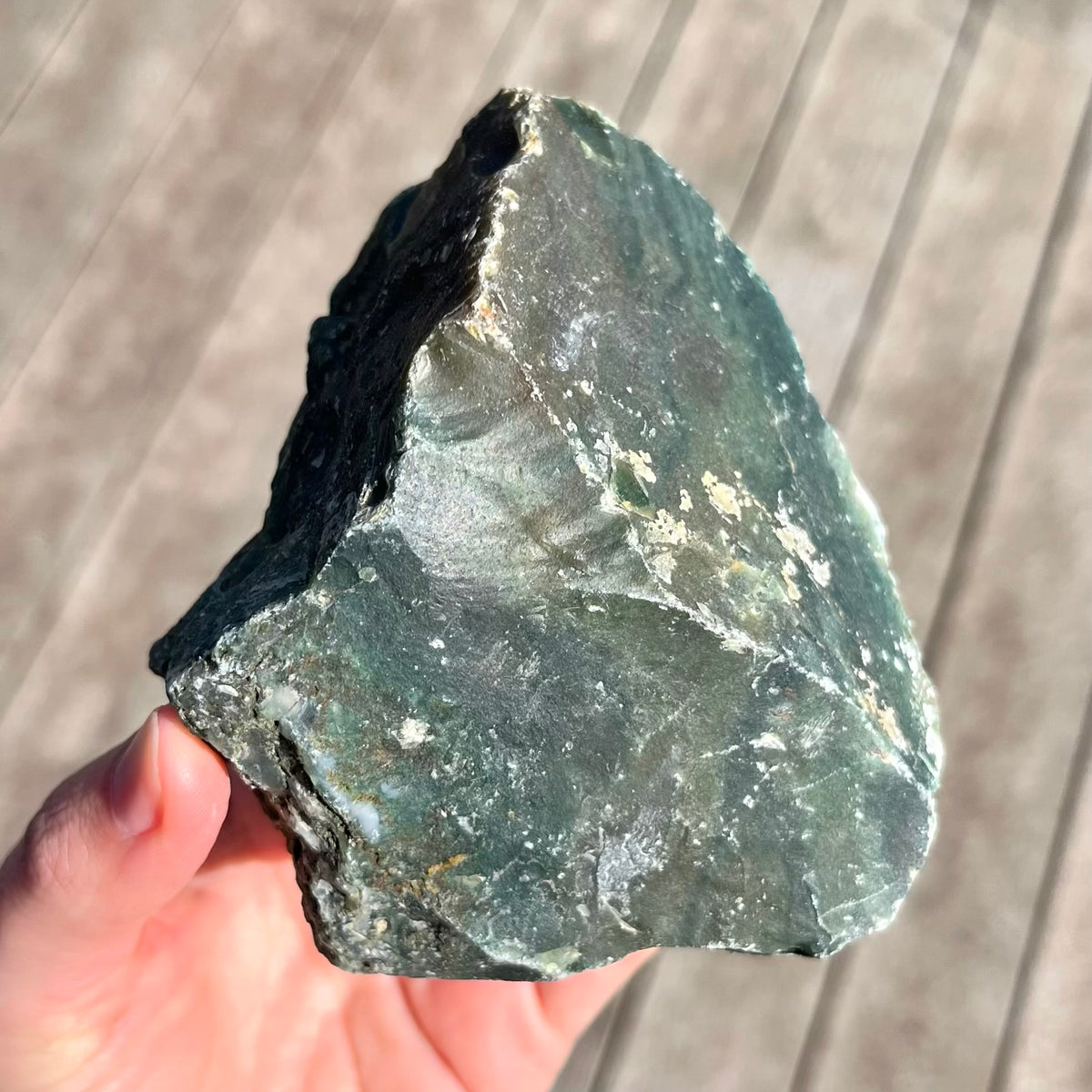Bloodstone Large Raw Crystal – Courage, Strength