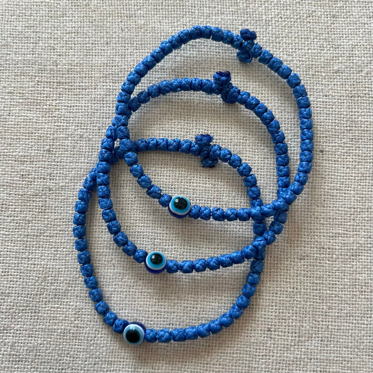 Komboskini Evil Eye Bracelet - Blue