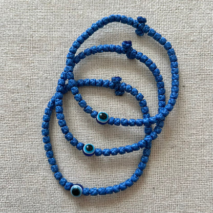 Komboskini Evil Eye Bracelet - Blue