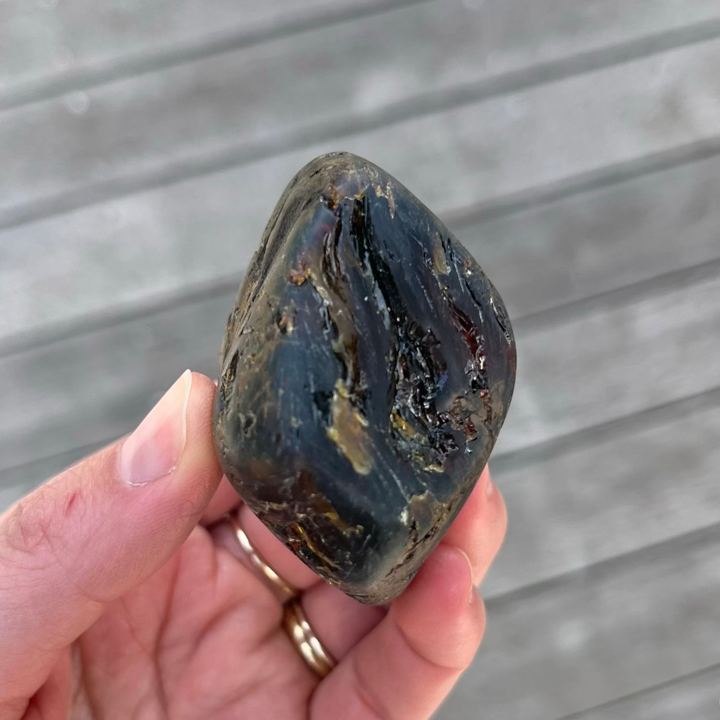 Amber Large Crystal - Cleansing, Protection, Vitality