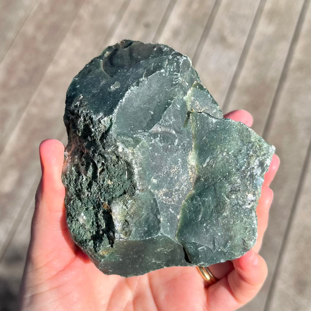 Bloodstone Large Raw Crystal – Courage, Strength