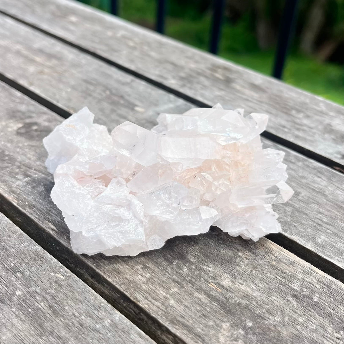 Clear Quartz Small Cluster Crystal - Wisdom, Intention