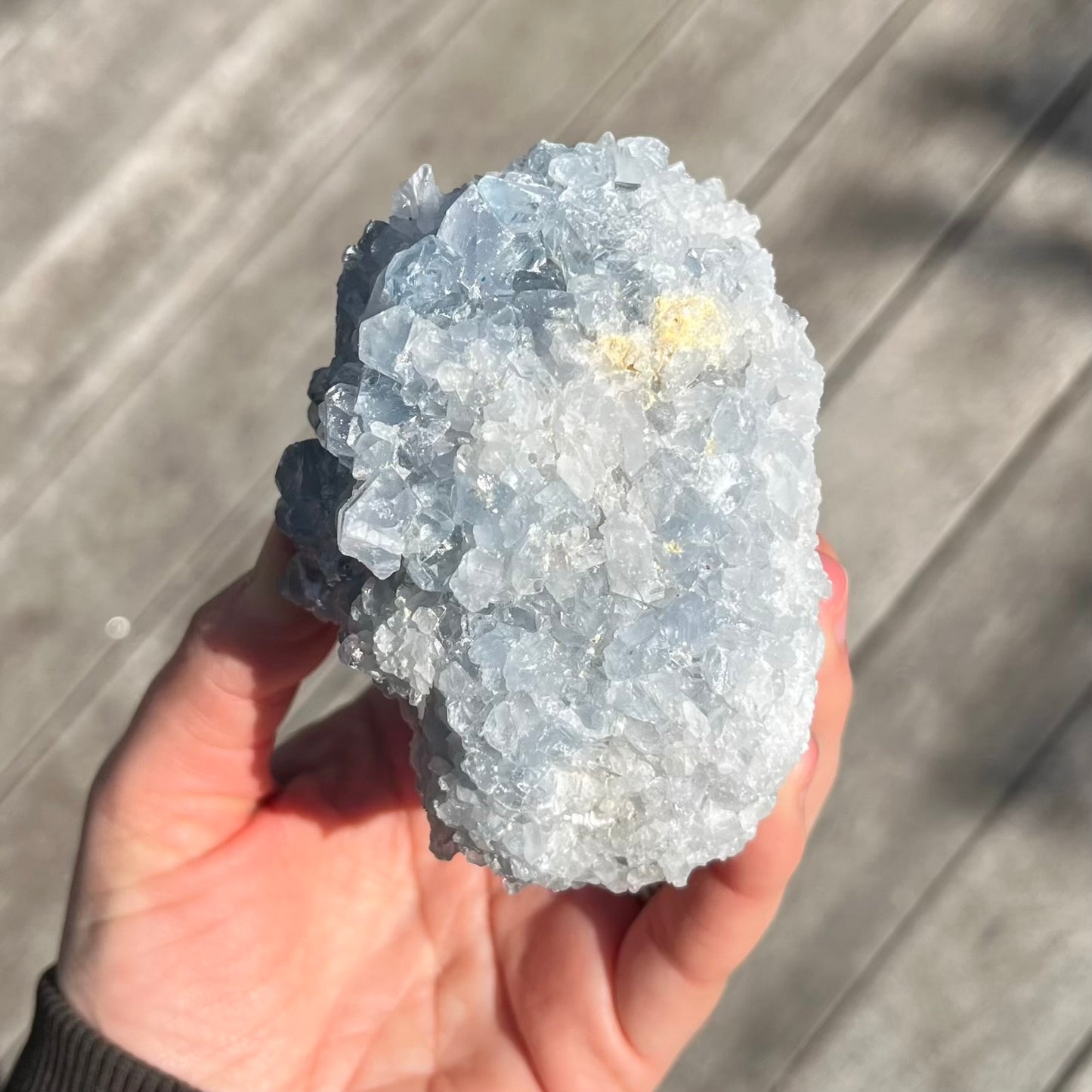 Celestite Medium Raw Crystal - Peaceful, Uplifting, Spiritual
