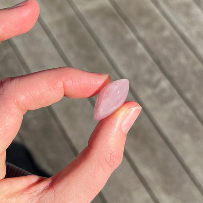 Rose Quartz Heart Small Crystal - Love, Compassion, Peace