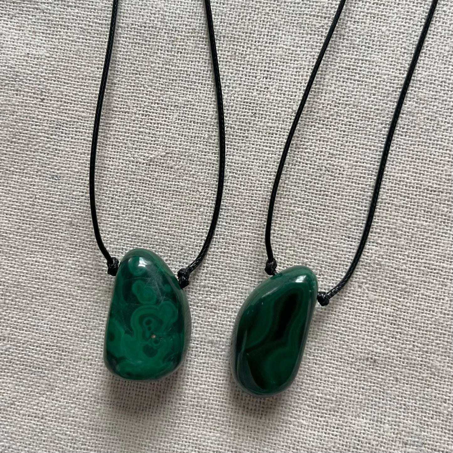 Transformation Pendant - Malachite