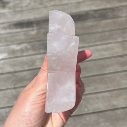 Rose Quartz Large Star Crystal Dish - Unconditional Love, Emotional Healing