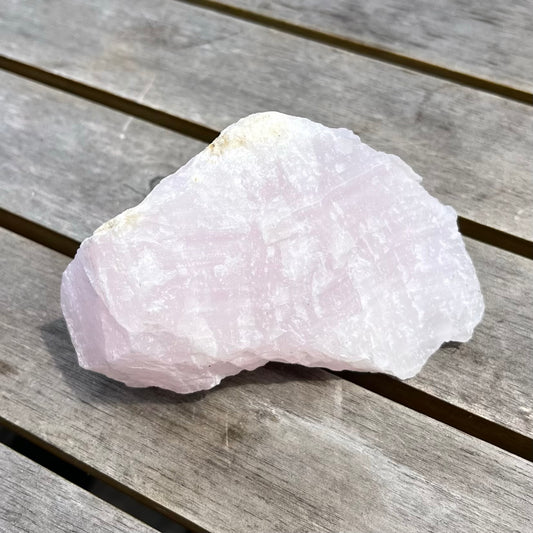 Pink Mangano Calcite Medium Raw Crystal - Love, Healing, Compassion