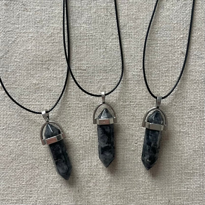 Energy Point Pendant - Labradorite