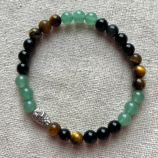 Ancient Wisdom Owl Bracelet