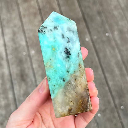 Phoenix Stone Large Tower Crystal - Transformation, Creativity